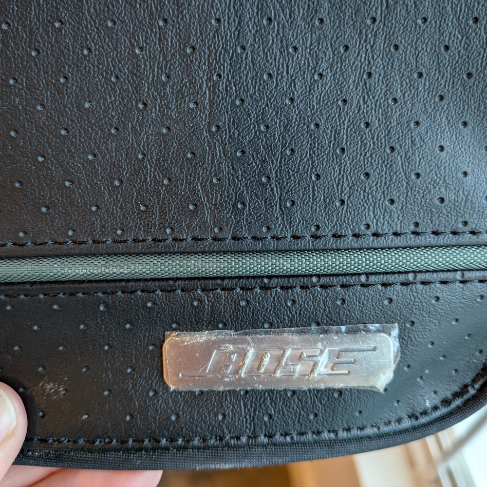 Bose Messenger Bag - Black Perforated Tech Bag / SoundDock Accessory